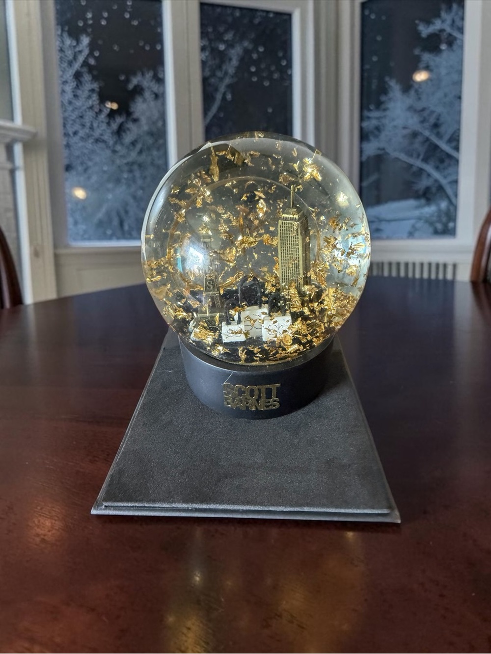 Limited Edition Scott Barnes Snow Globe